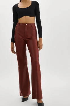 Femme LAMARQUE TAVI | Pantalon En Similicuir