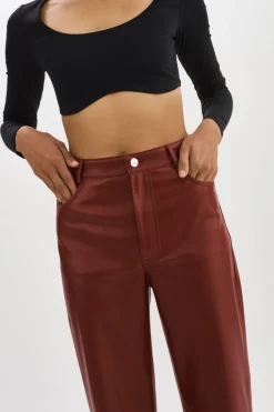 Femme LAMARQUE TAVI | Pantalon En Similicuir