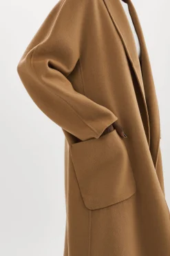 Femme LAMARQUE THARA | Manteau En Laine à Col Châle