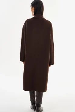 Femme LAMARQUE THARA | Manteau En Laine à Col Châle