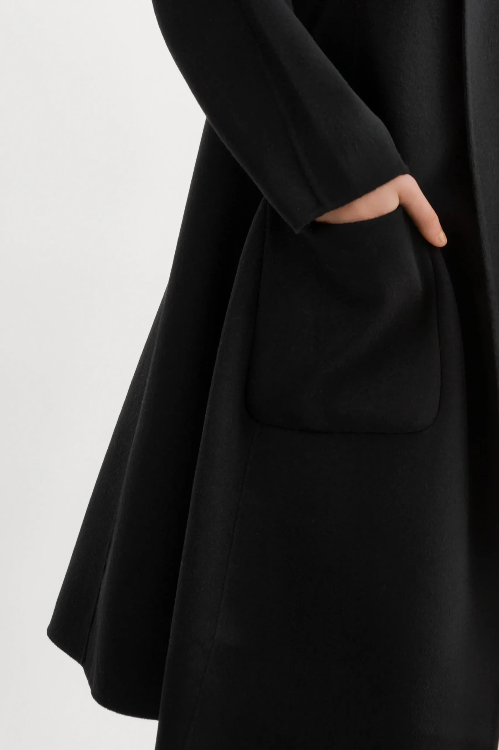 Femme LAMARQUE THARA Manteau En Laine à Col Châle