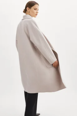 Femme LAMARQUE THARA Manteau En Laine à Col Châle