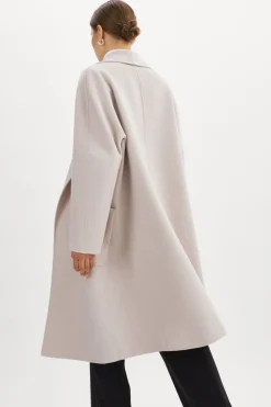 Femme LAMARQUE THARA Manteau En Laine à Col Châle