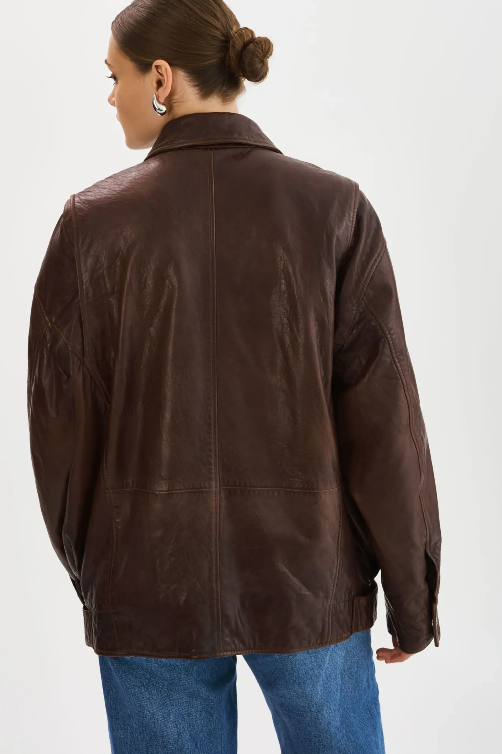 Femme LAMARQUE THEIA | Manteau Aviateur En Cuir