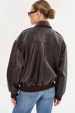 Femme LAMARQUE TREVANNA | Leather Bomber Jacket