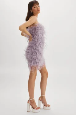 Femme LAMARQUE TRIANA | Robe à Plumes