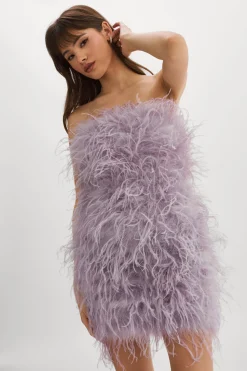 Femme LAMARQUE TRIANA | Robe à Plumes