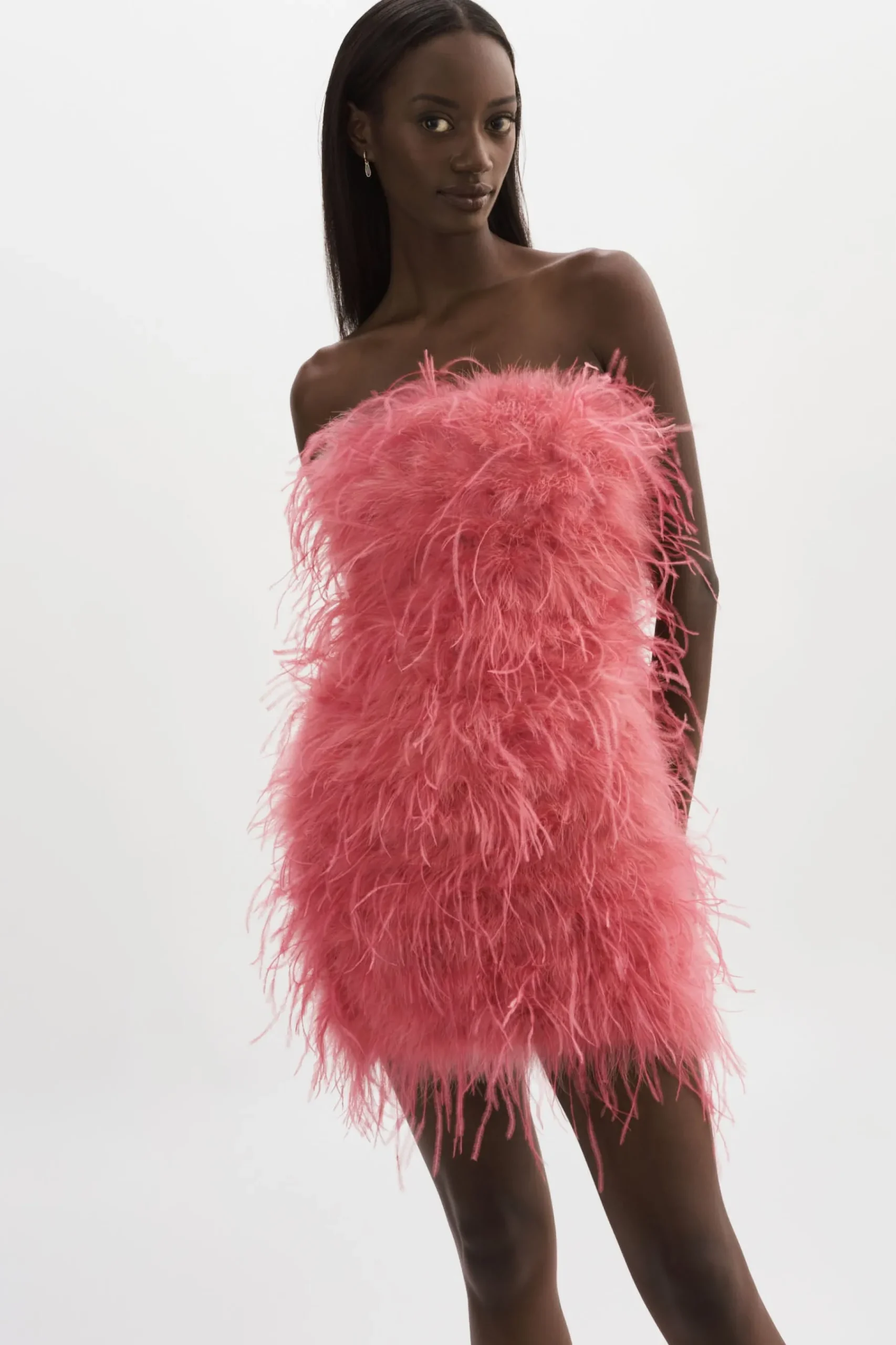 Femme LAMARQUE TRIANA | Robe à Plumes