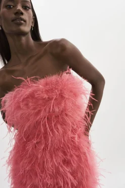 Femme LAMARQUE TRIANA | Robe à Plumes