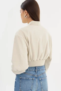Femme LAMARQUE Éveline | Bomber Court En Similicuir