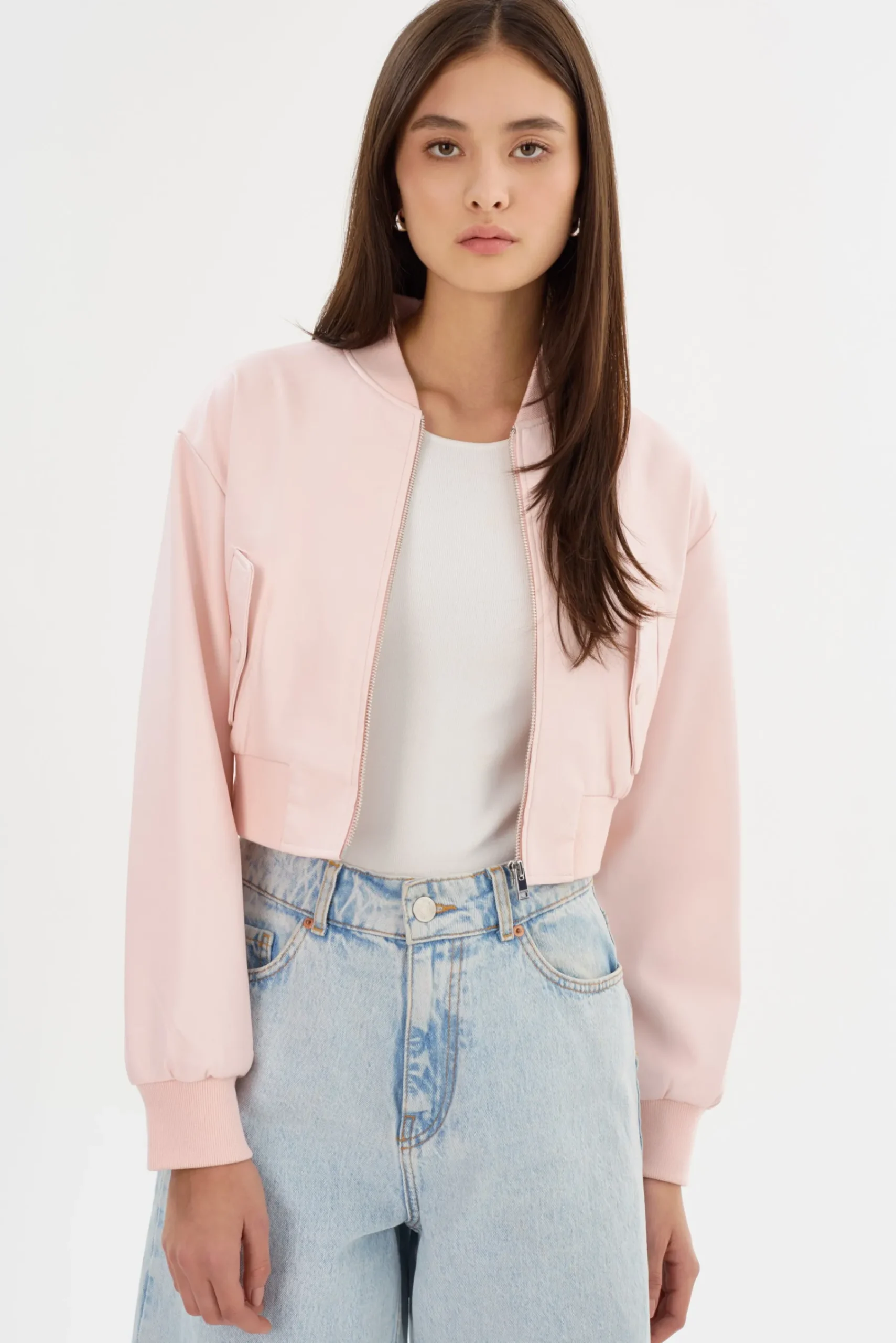 Femme LAMARQUE Éveline | Bomber Court En Similicuir