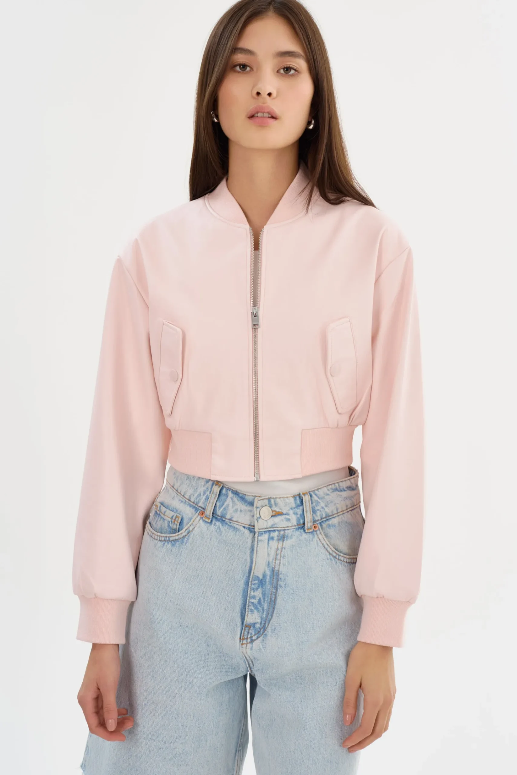 Femme LAMARQUE Éveline | Bomber Court En Similicuir