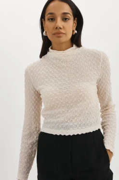 Femme LAMARQUE VELMA | Haut Croisé à Manches Longues