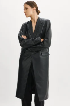 Femme LAMARQUE WILHELMINA Trench En Cuir