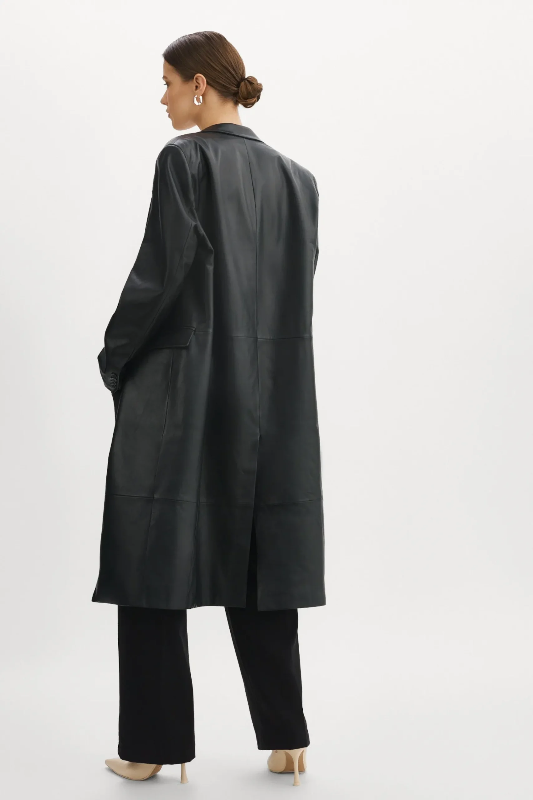 Femme LAMARQUE WILHELMINA Trench En Cuir