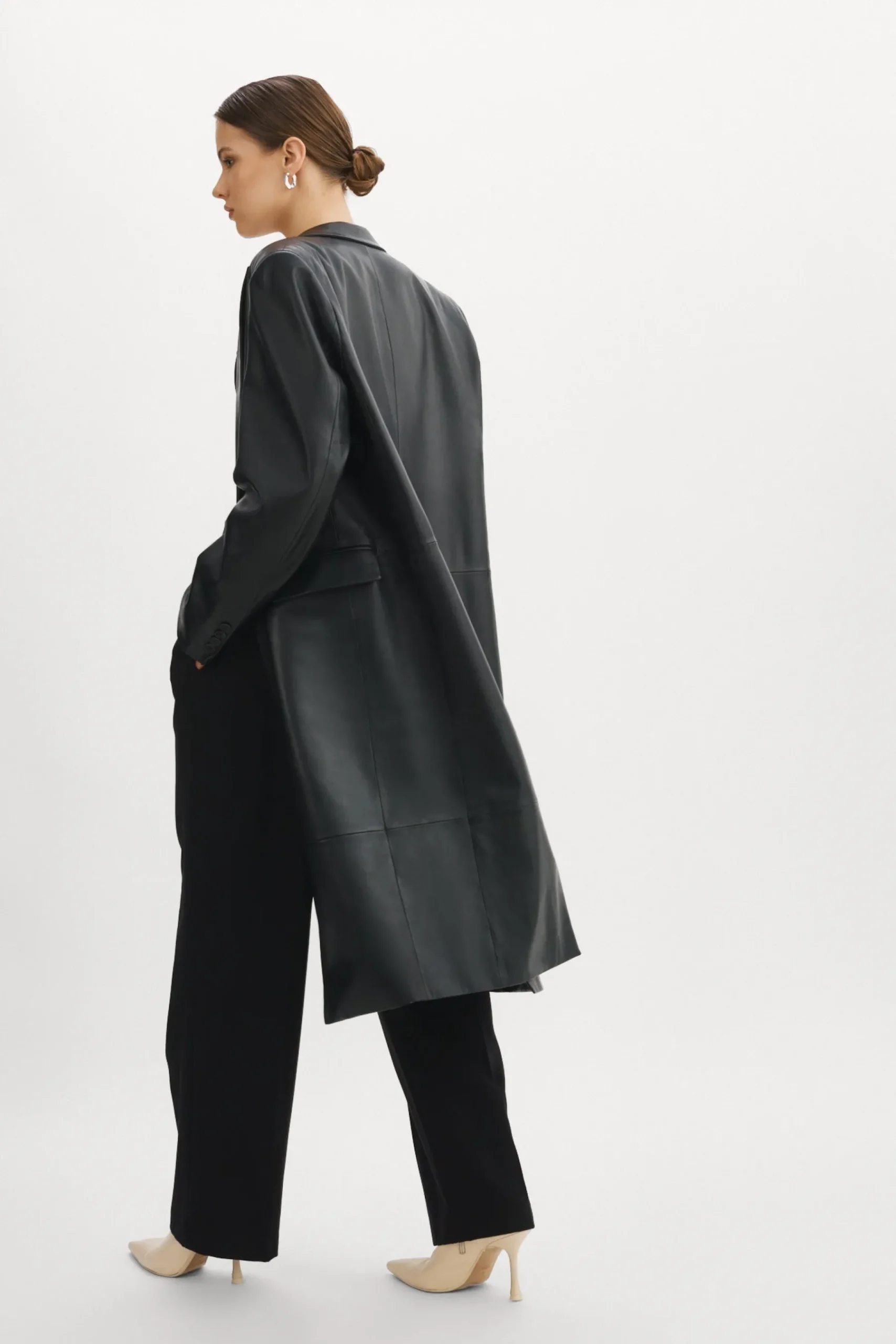 Femme LAMARQUE WILHELMINA Trench En Cuir