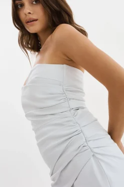 Femme LAMARQUE XANDRA | Robe Bustier En Cuir
