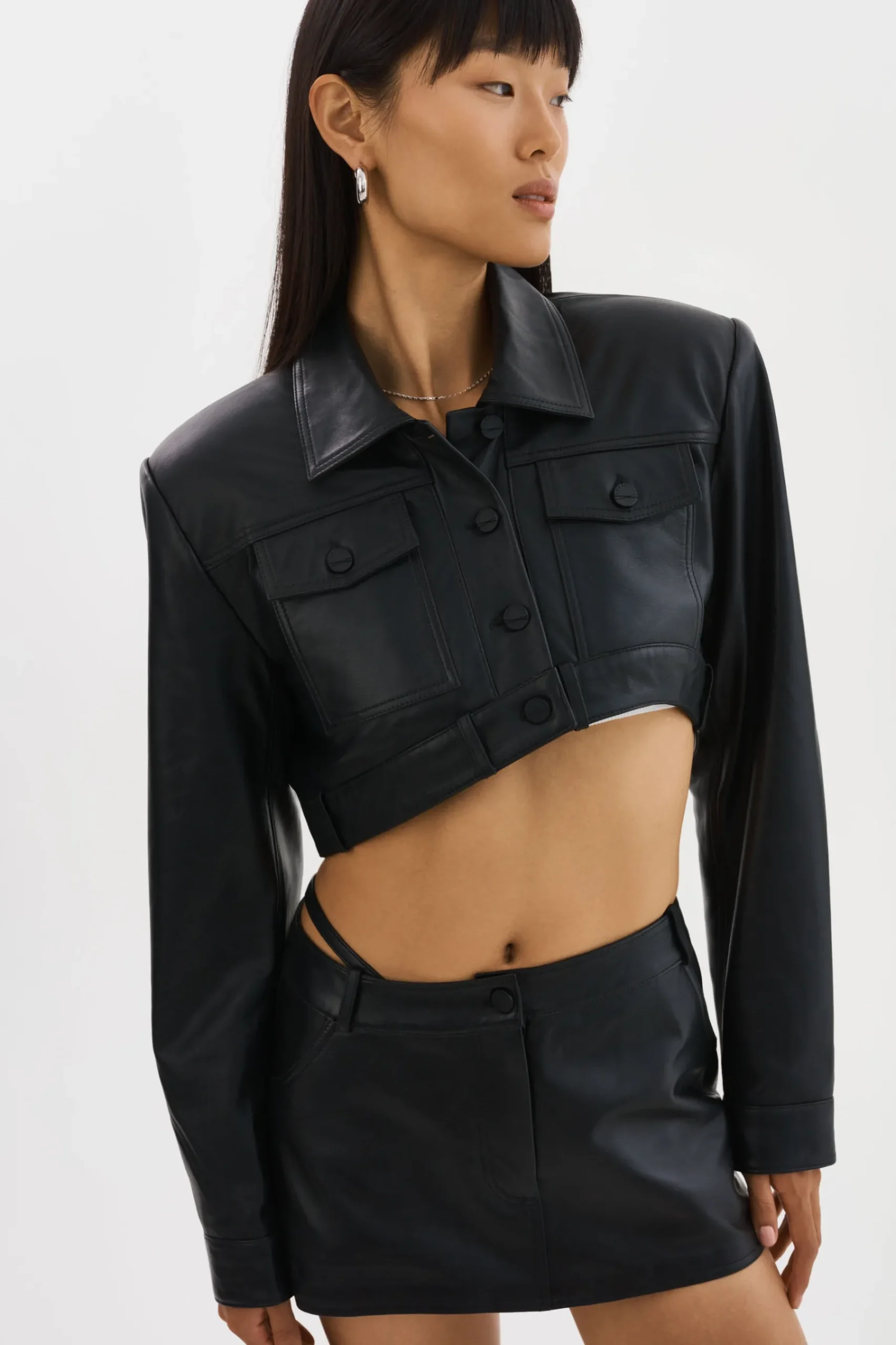 Femme LAMARQUE XANDY | Veste En Cuir Courte