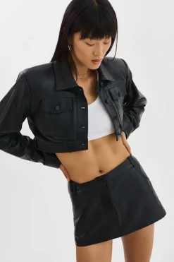 Femme LAMARQUE XANDY | Veste En Cuir Courte