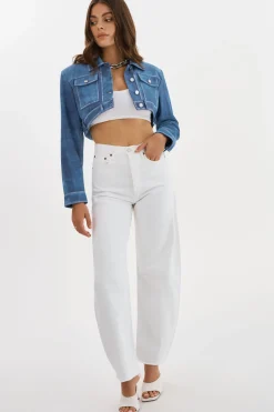 Femme LAMARQUE XANDY | Veste En Cuir Croisée