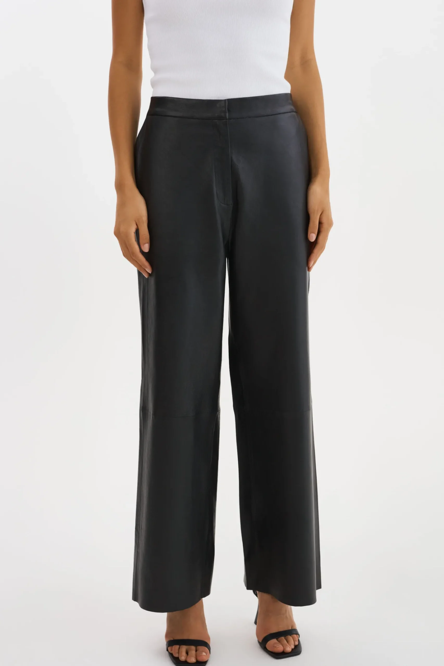 Femme LAMARQUE YAREN | Pantalons En Cuir