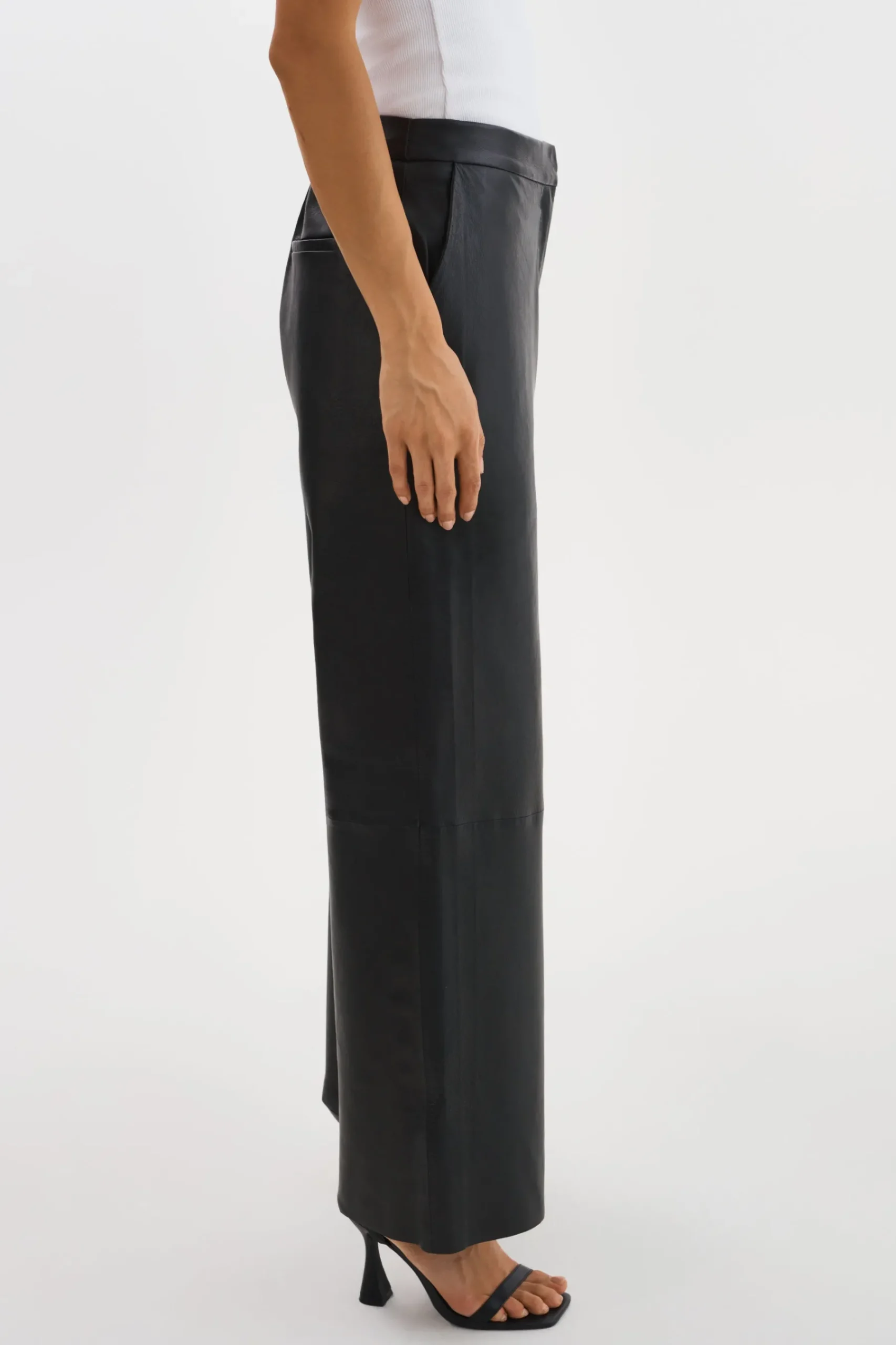 Femme LAMARQUE YAREN | Pantalons En Cuir