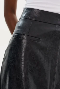 Femme LAMARQUE YVETTE | Faux Leather Maxi Skirt