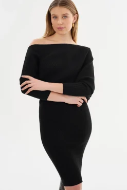 Femme LAMARQUE ZENOBIA | Robe Midi En Maille