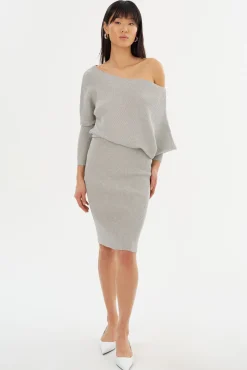 Femme LAMARQUE ZENOBIA | Robe Midi En Maille