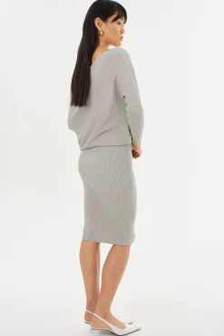 Femme LAMARQUE ZENOBIA | Robe Midi En Maille